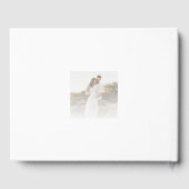 Livre D'or Photo moderne avec Mariage superposé (Verso)