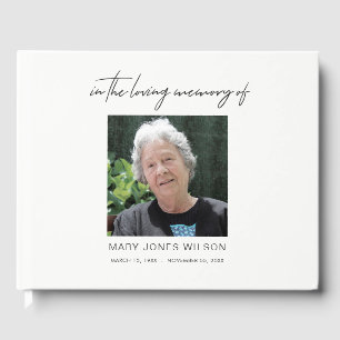 LIVRE D'OR PHOTO MODERNE ÉLÉGANTE ET MINIMALE SYMPATHIQUE