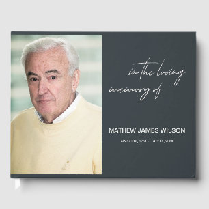 LIVRE D'OR PHOTO MODERNE ÉLÉGANTE ET MINIMALE SYMPATHIQUE