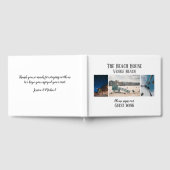 Livre D'or Photo personnalisée Maison de vacances (Complet)