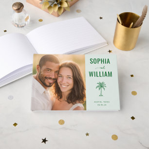 Livre D'or Photo Tropical Vert Joyeux