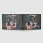 Livre D'or Piano Steampunk avec coeur (Complet)