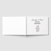 Livre D'or Pieds de Ballerina sur la pointe #1 Lt Rose (Complet)