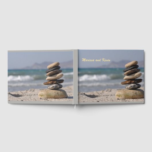 Livre D'or Pierres Spirituelles Équilibrées Stack (Complet)