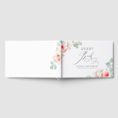 Livre D'or Pink Flowers Elegant Romantic Greenery Wedding (Complet)