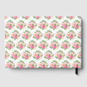 Livre D'or Pink Roses with Foliage Wedding (Verso)