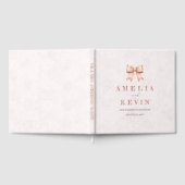 Livre D'or Pink Sakura Ribbon Engagement Party (Complet)