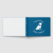 Livre D'or Pit Bull Chien Baby shower Blue Boy Pitbull (Complet)