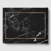 Livre D'or PixDezines Marble+Faux Gold Crown+Fancy Script (Verso)