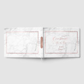 Livre D'or PixDezines Marble+Faux Rose Gold (Complet)