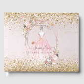 Livre D'or PixDezines Quinceanera Blush Pink Gold H2 (Recto)