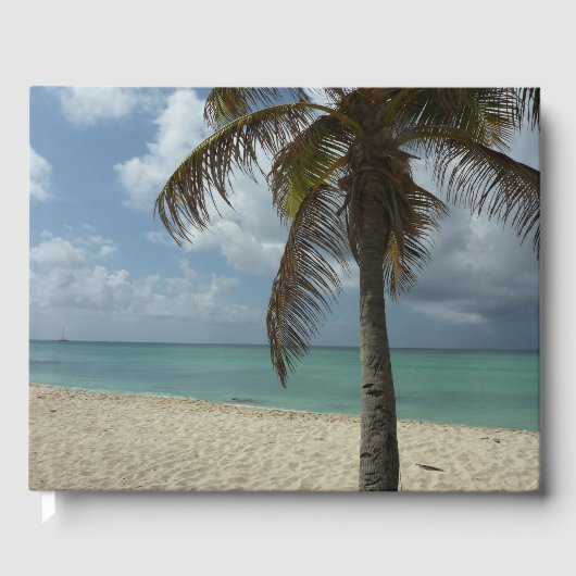 Livre D'or Plage d'Aruba I Belle Scène Nature (Recto)