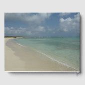 Livre D'or Plage d'Aruba II Magnifique paysage naturel (Verso)