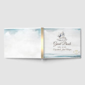 Livre D'or Plage de mouettes d'aquarelles (Complet)