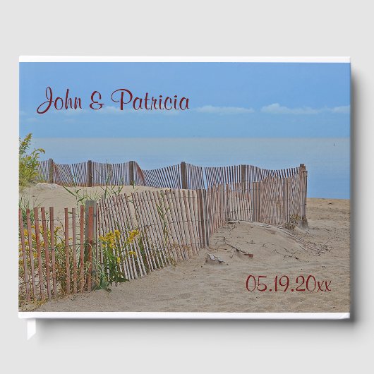 Livre D'or Plage d'été (Recto)