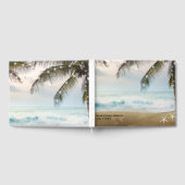 Livre D'or Plage tropicale Océan Palm Trees & Lumières Mariag (Complet)