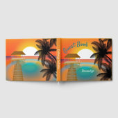 Livre D'or Plage tropicale Paradise Palm Tree Sunset (Complet)