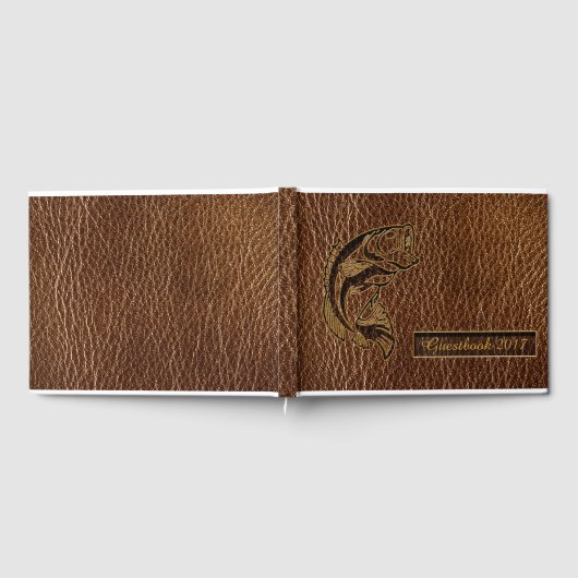 Livre D'or Poisson ressemblant au cuir (Complet)