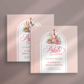 Livre D'or Polished blush and gold petals prosecco Bridal