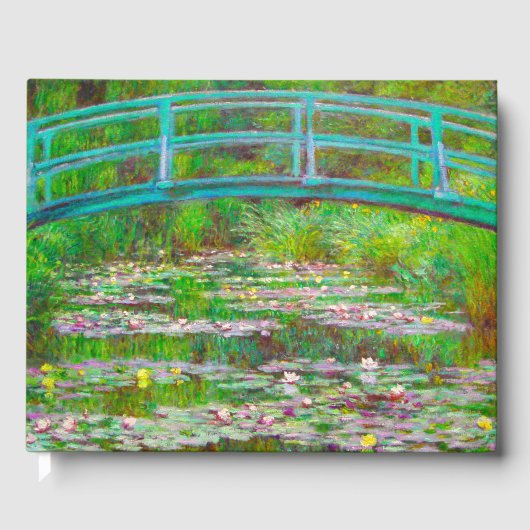 Livre D'or Pont japonais Monet et nappes d'eau (Recto)