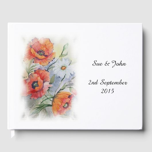 Livre D'or Poppies (Recto)