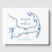 Livre D'or Popponesset Inn Cape Cod Mariage élégant (Recto)