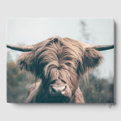 Livre D'or Portrait de vache Highland (Verso)