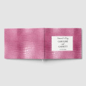 Livre D'or Poster de animal d'alligator rose Faux (Complet)