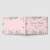 Livre D'or Poster de Mariage frontalier floral délicat (Complet)