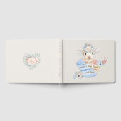 Livre D'or Pouponnière agneau rose bleu bébé (Complet)