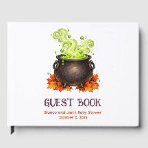 Livre d'or pour Baby is Brewing Halloween Shower