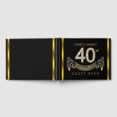 Livre d'or pour fête d'anniversaire 40 ans (Complet)