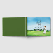 Livre d'or pour golfers Wedding Party (Complet)
