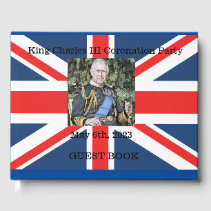 Livre d'or pour le Coronation Party-King Charles I