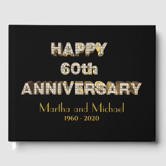 Livre d'or pour les 60 ans de mariage (Recto)