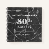 Livre d'or pour les 80 ans de fête en marbre (Devant)