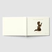 Livre D'or Première Sainte Communion priant fille or Élégant (Complet)