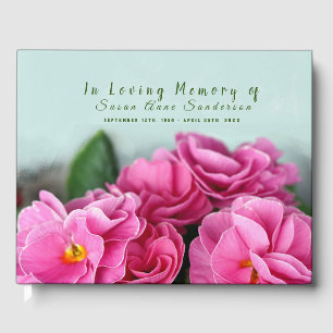 Livre D'or Primrose Funeral Memorial Guest Book