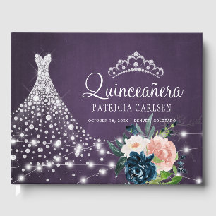 Livre D'or Princesse tiara quinceanera