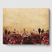 Livre D'or Princesse vintage Papillon rouge Quinceañera (Verso)