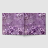 Livre D'or Purple Flowers On a Purple Background (Complet)