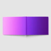 Livre D'or Purple Pink Ombre Gradient Blur Abstrait Design (Complet)
