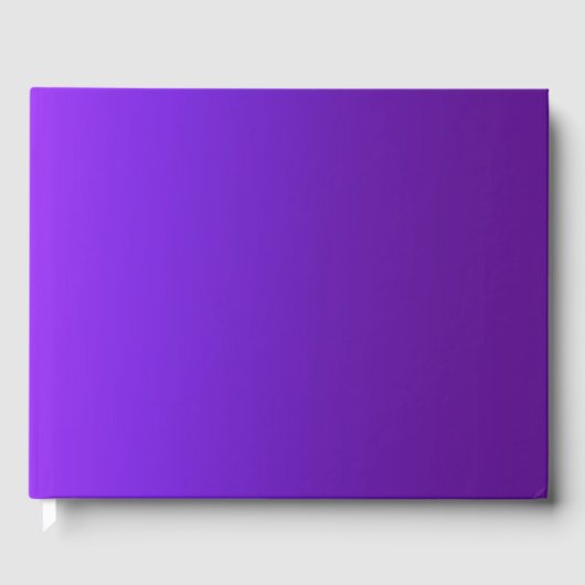 Livre D'or Purple Pink Ombre Gradient Blur Abstrait Design (Recto)
