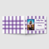Livre D'or Purple White Photo Party (Complet)