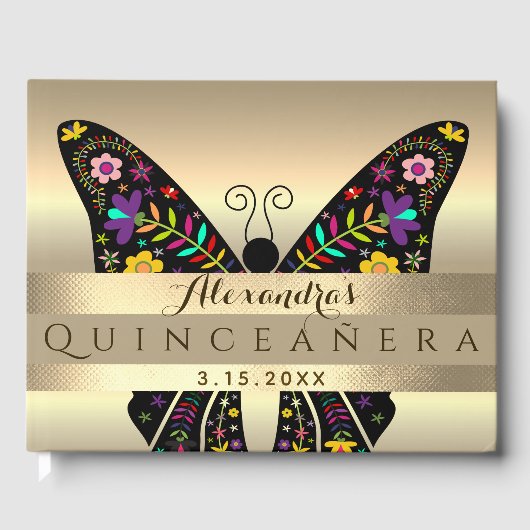 Livre D'or Quinceanera 15e anniversaire (Recto)
