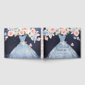 Livre D'or Quinceanera Blush Princesse Parties scintillant Go (Complet)