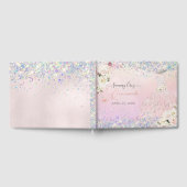 Livre D'or Quinceanera Blush Princesse Parties scintillant Go (Complet)
