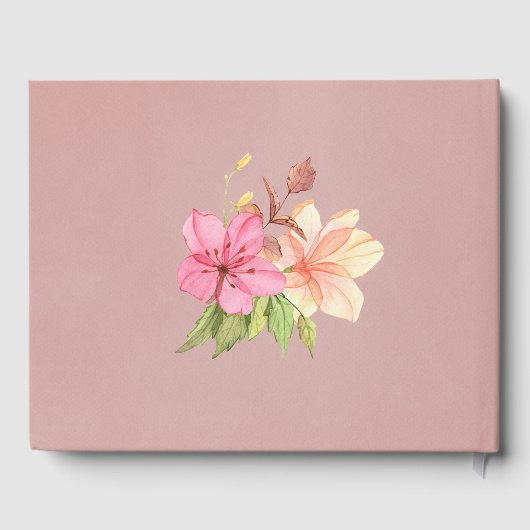 Livre D'or Quinceanera princesse diamant robe florale (Verso)