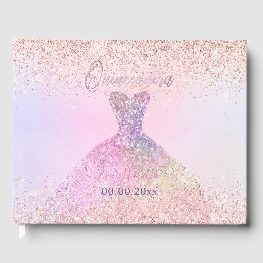Livre D'or Quinceañera, Sparkle Gown, Coton Candy (Recto)