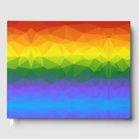 Livre D'or Rainbow Ombre Polygon (Recto)